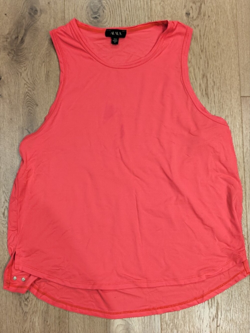 Alala Sleeveless Muscle tank lightweight stretch nylon athletic Tee size medium